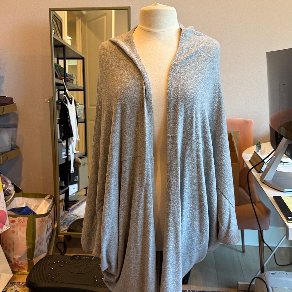 Cozy Gray Cardigan by Chaser